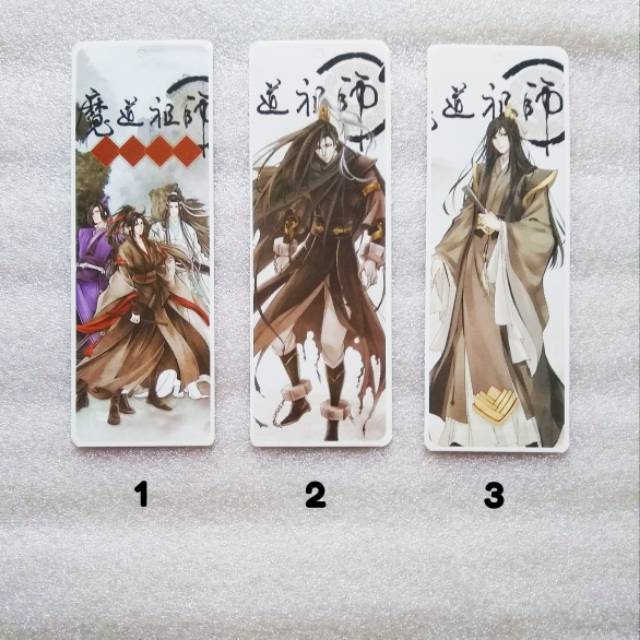 

Bookmark Pembatas Buku Mo Dao Zu Shi Grandmaster of Demonic Cultivation