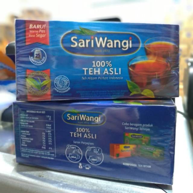 

Teh sariwangi isi 25