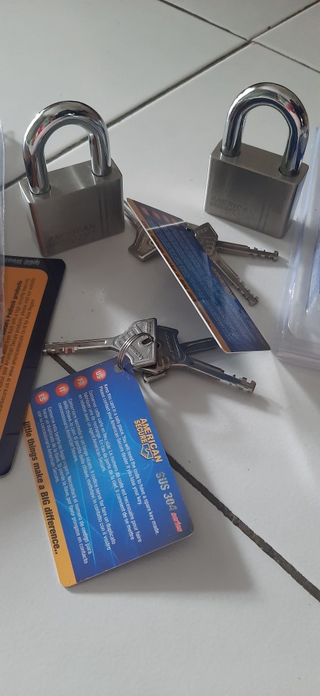 American Secure Gembok Anti Maling 50mm Short Termurah - 50 Mm Pendek