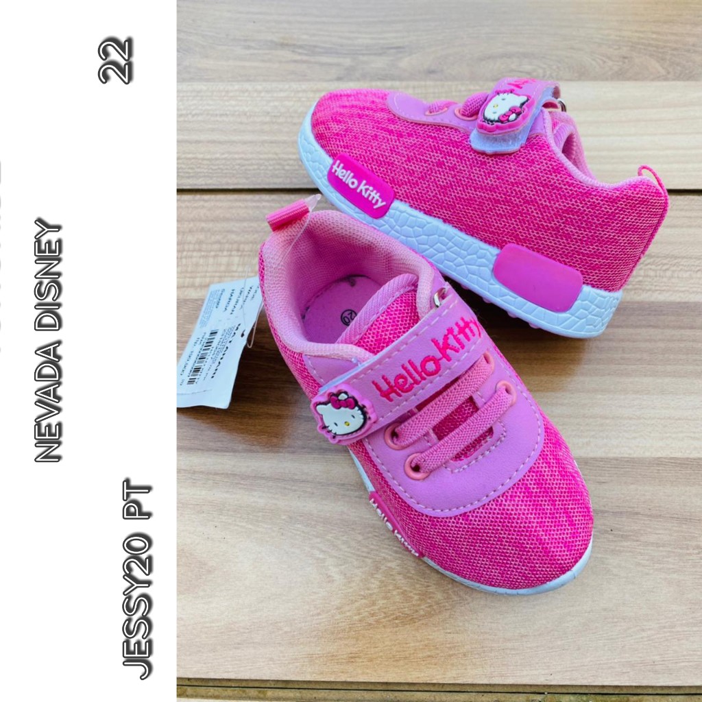 sepatu anak hello kitty pink disney