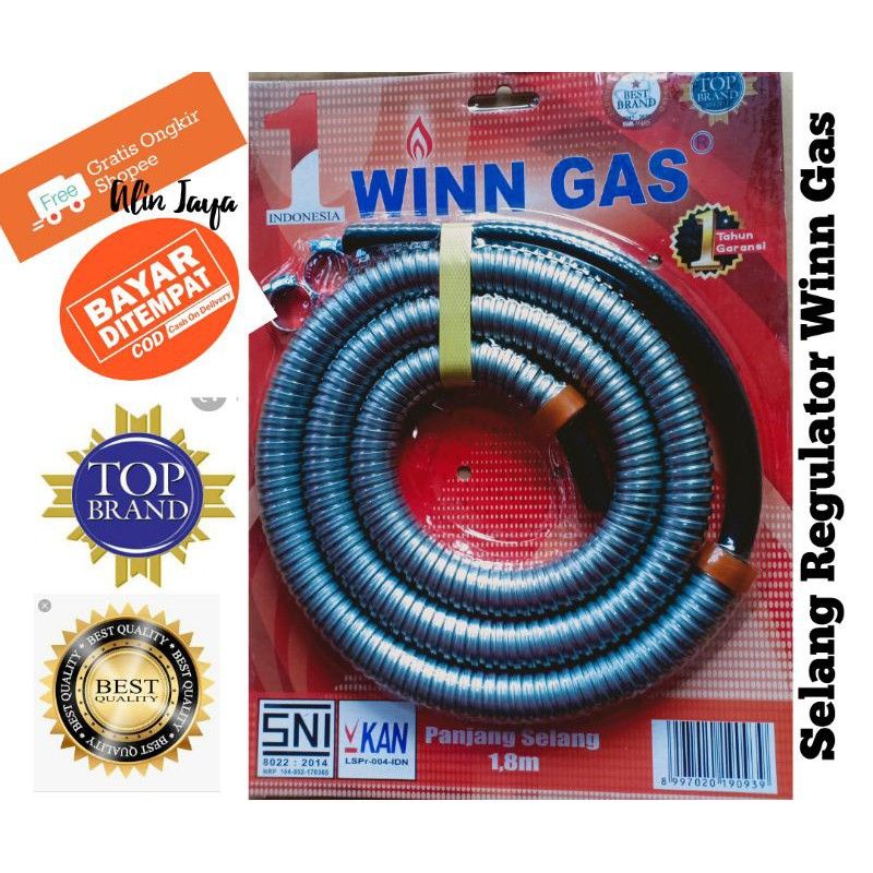 Winn Gas  ,  SF  , Win Gas   , Gastron , Selang Paket ,  Winn Gas