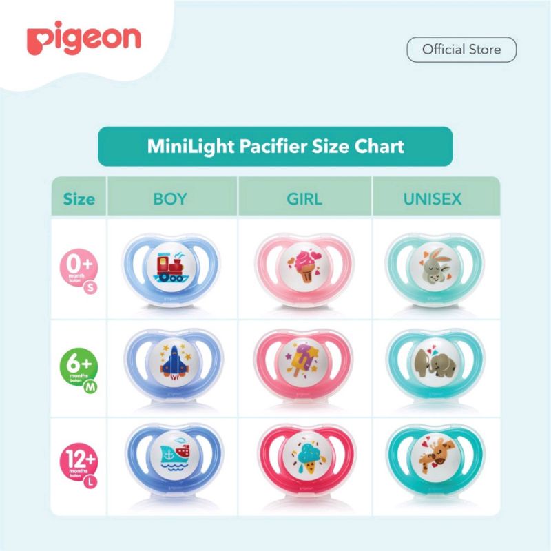 PIGEON PECIFIER/ PIGEON MINI LIGHT PECIFIER/ EMPENG BAYI PIGEON