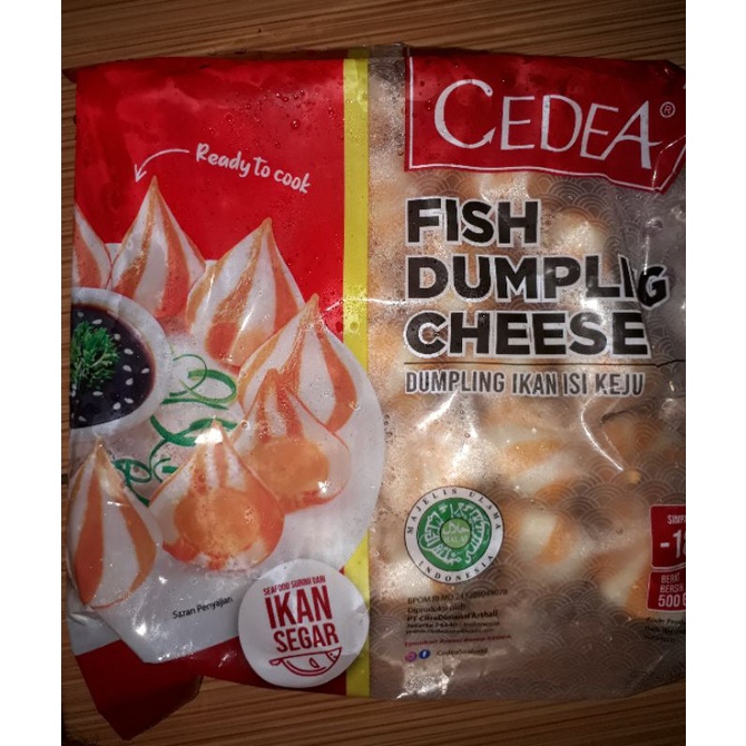 

CEDEA FISH DUMPLING CHEESE 500GR (Dumpling Keju)