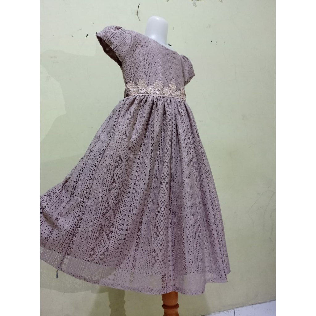 GAUN BROKAT MALIKA MELIA DRESS