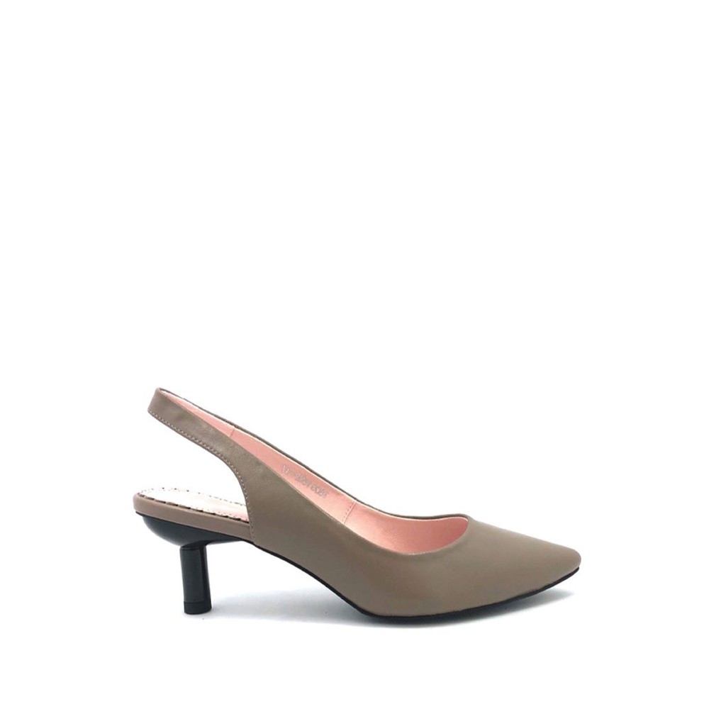 Martina Pink Sepatu Heels Wanita 5 cm 1809-16 Taupe