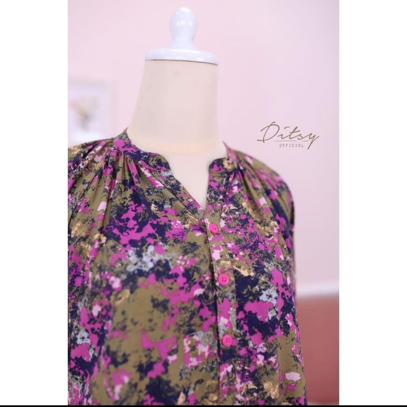 DITSY NIGHTGOWN Rawda Pajamas‼️READY STOCK*** ‼️