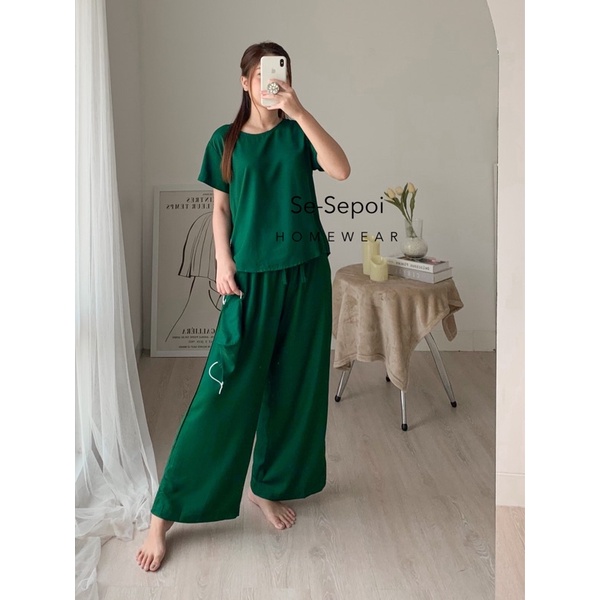 Sesepoi Stormi Set - Cullote Set Piyama / Set cullote / Set Piyama / Baju tidur wanita