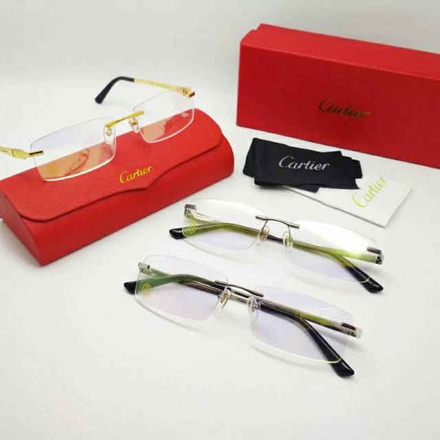 Kacamata new cartier titanium 8201036