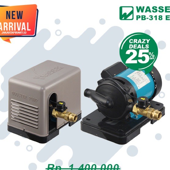 Pompa Boster Wasser PB 318 EA pompa pendorong