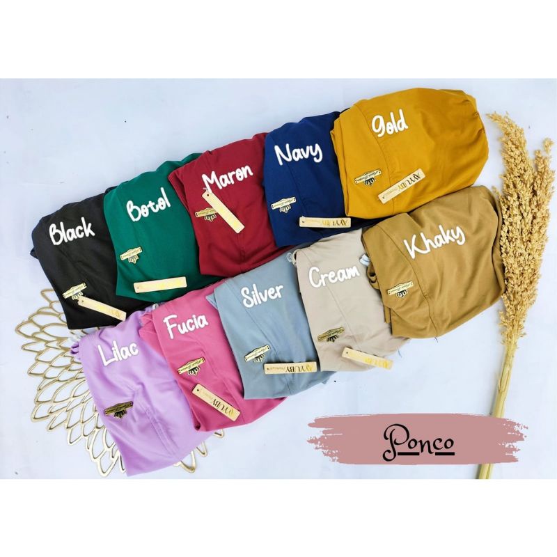 HIJAB INSTAN PONCO SCARF ORI AYYUBY