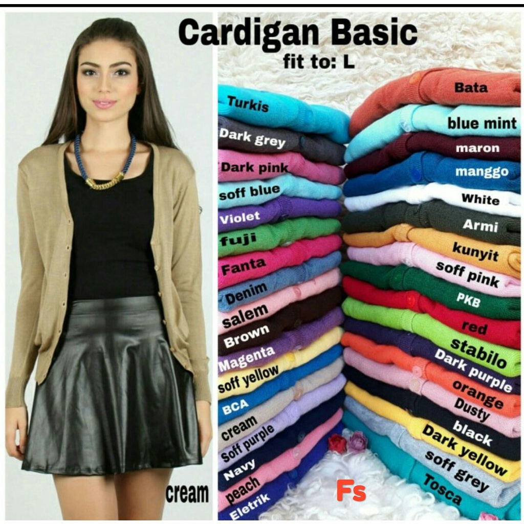 cardi/outer/cardy/cardigan/rompi/luaran/cardi wanita/outer wanita