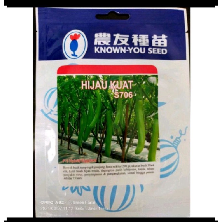 Terong Hijau Kuat Kemasan 5gr Original Pabrik