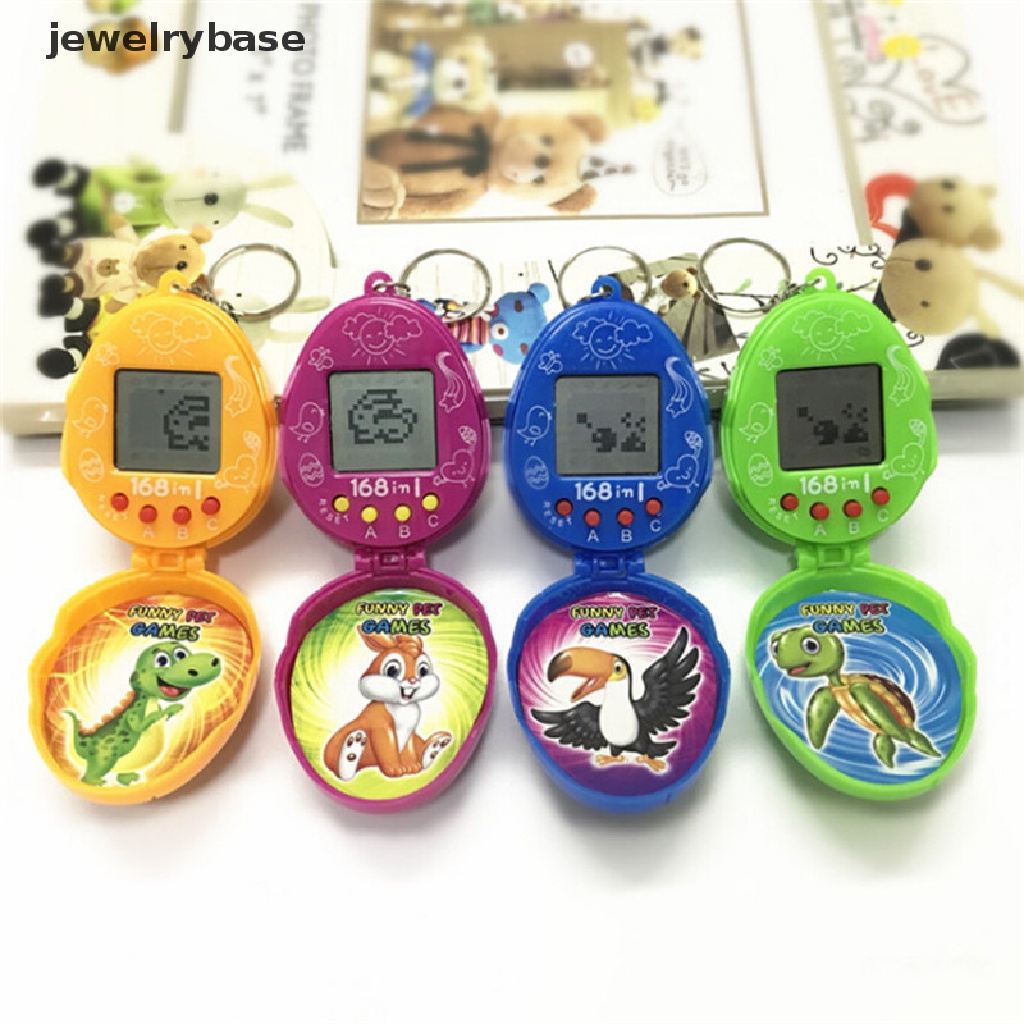 Mainan Tamagotchi Cyber Virtual Pet Mini Dengan Gantungan Kunci