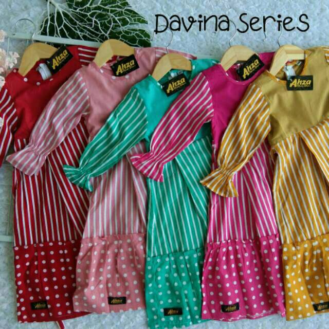 GAMIS ANAK DAVINA // GAMIS AHZA // GAMIS SALUR