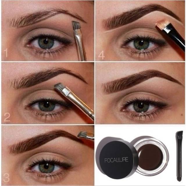 FOCALLURE EYEBROW CREAM with BRUSH