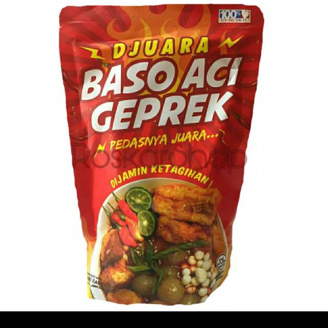 

Baso Aci geprek