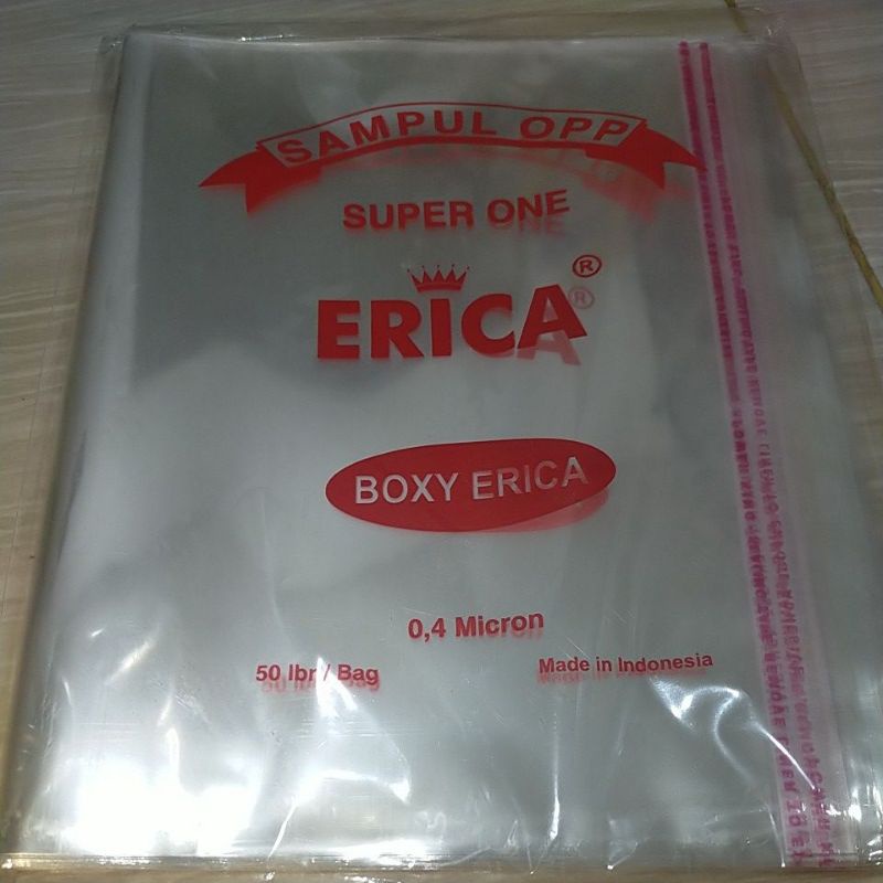 

sampul buku plastik erica