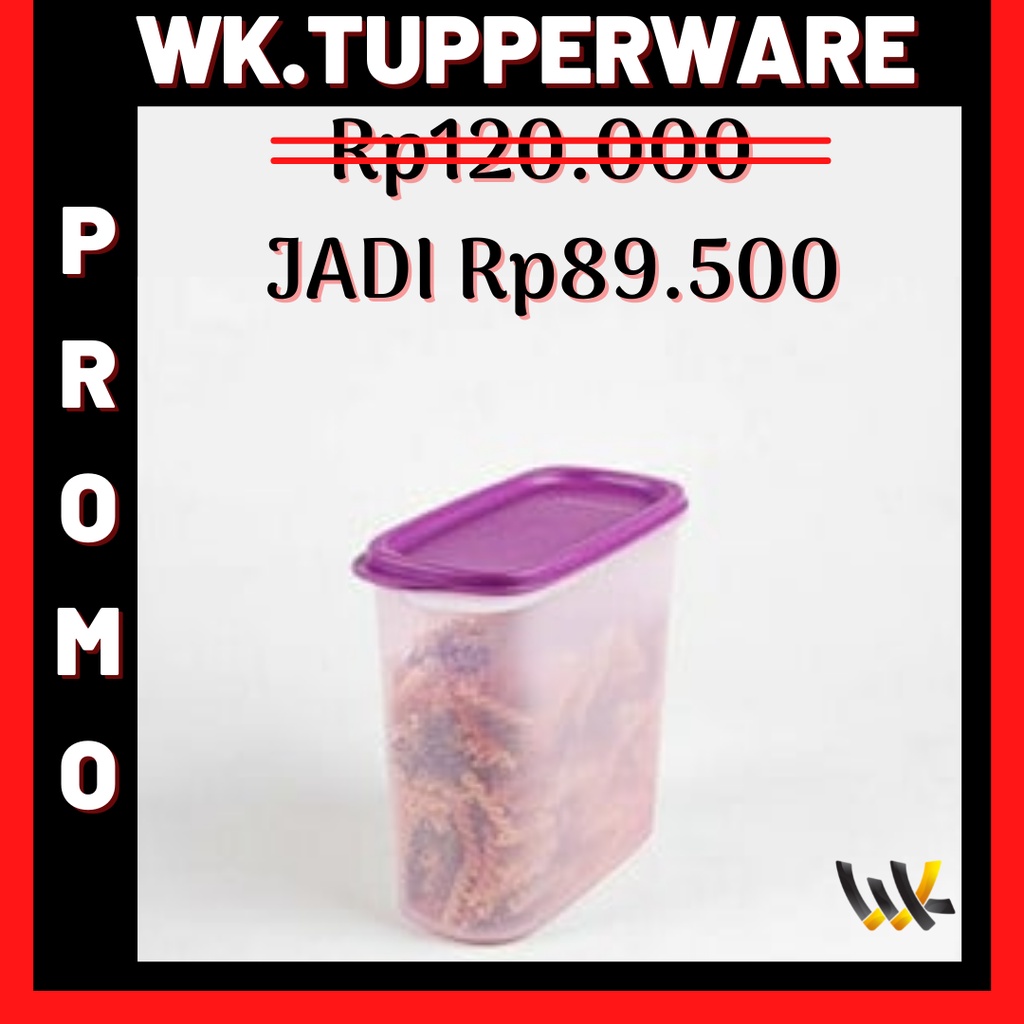 TOPLES TUPPERWARE 2,3L SMART SAVER OVAL TOPLES SUSU BUBUK BAYI TOPLES SUSU 1KG TOPLES SUSU TUPPERWAR