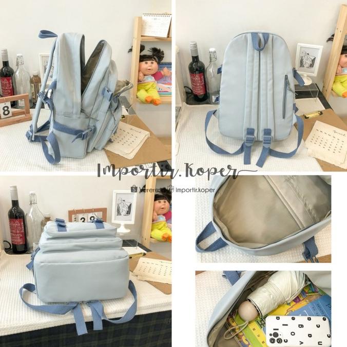 Joshee Tas ransel wanita Backpack wanita Tas sekolah Tas Backpack pria BARANG BAGUS