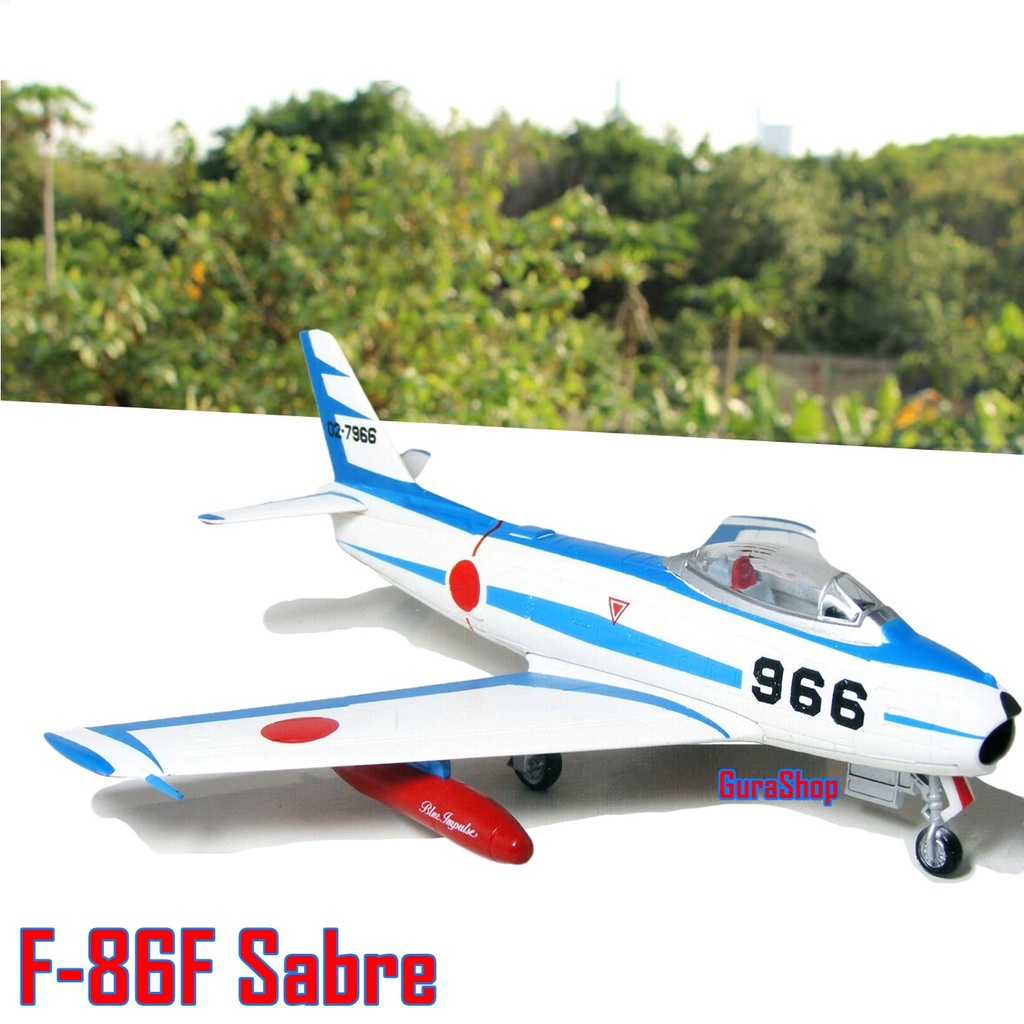 DeAgostini 1/100 F-86F Sabre JASDF Blue Impulse F86F Diecast