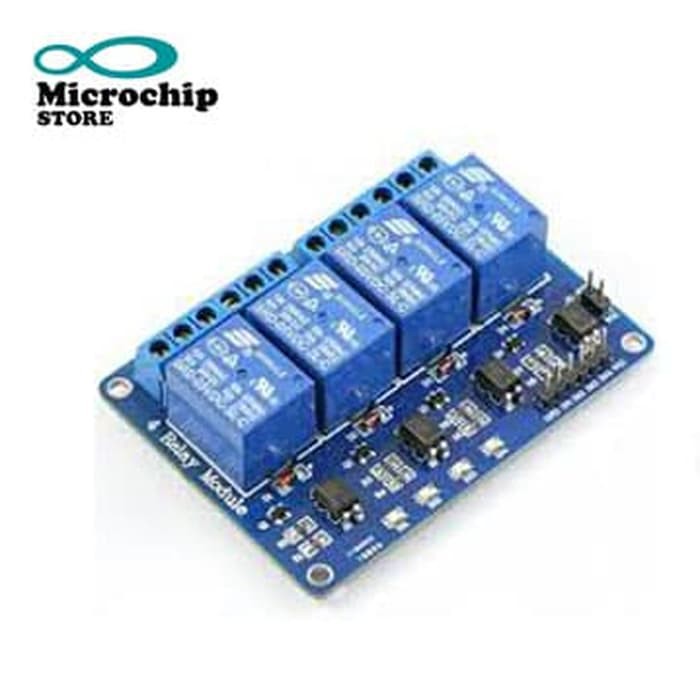 Relay 4 Channel Arduino Raspberry Module
