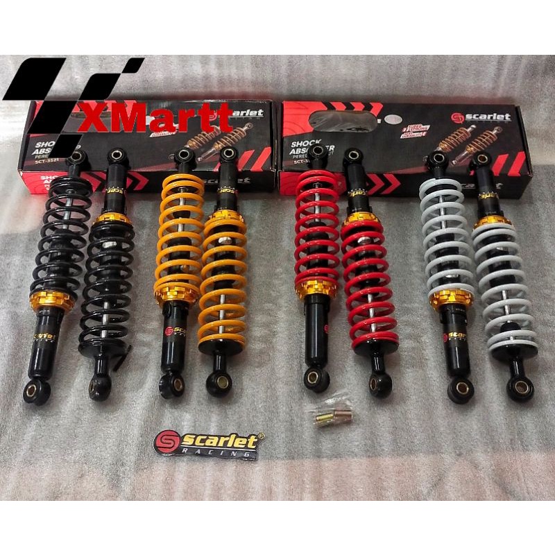 Shock Belakang 280 Dan 340 Mm Scarlet Racing 8989