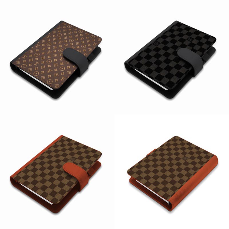 

Motif LV Binder Notebook A6 Plus Isi Kertas Custom Gambar 2 Sisi