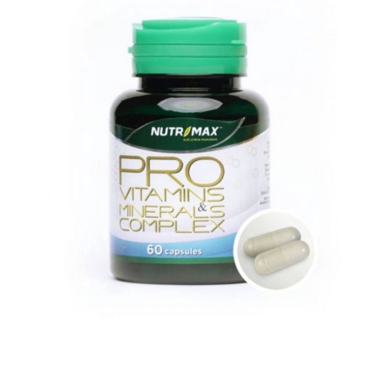 Nutrimax Pro vitamins&minerals 60s
