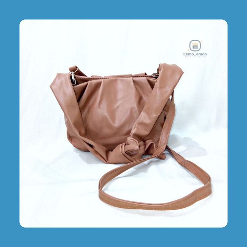 Tas Selempang Wanita Sling Bag Pita Mocca EMOEMO