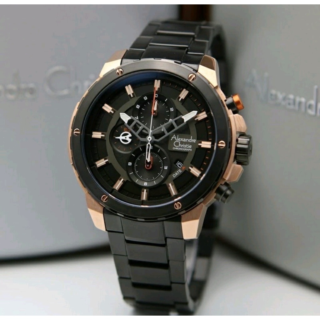 Alexandre Christie Ac 6530 Jam Tangan Pria Original Garansi Resmi 1 Tahun