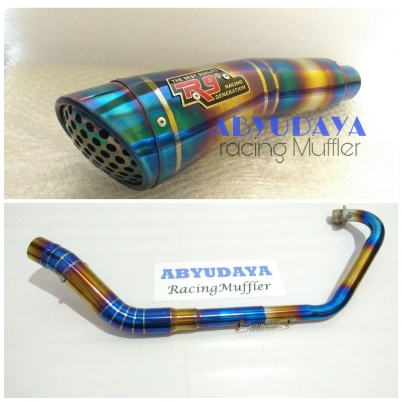 knalpot satria fu Kidal model r9 h2 bluemoon