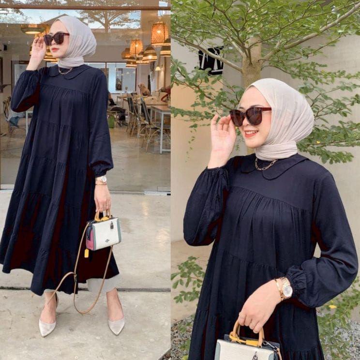 Muraaaahh.. GAMIS MIDI TERBARU 2022 // MIDI DRESS POLOS //  MAXI DRESS// GAMIS LEBARAN 2022 // MODEL