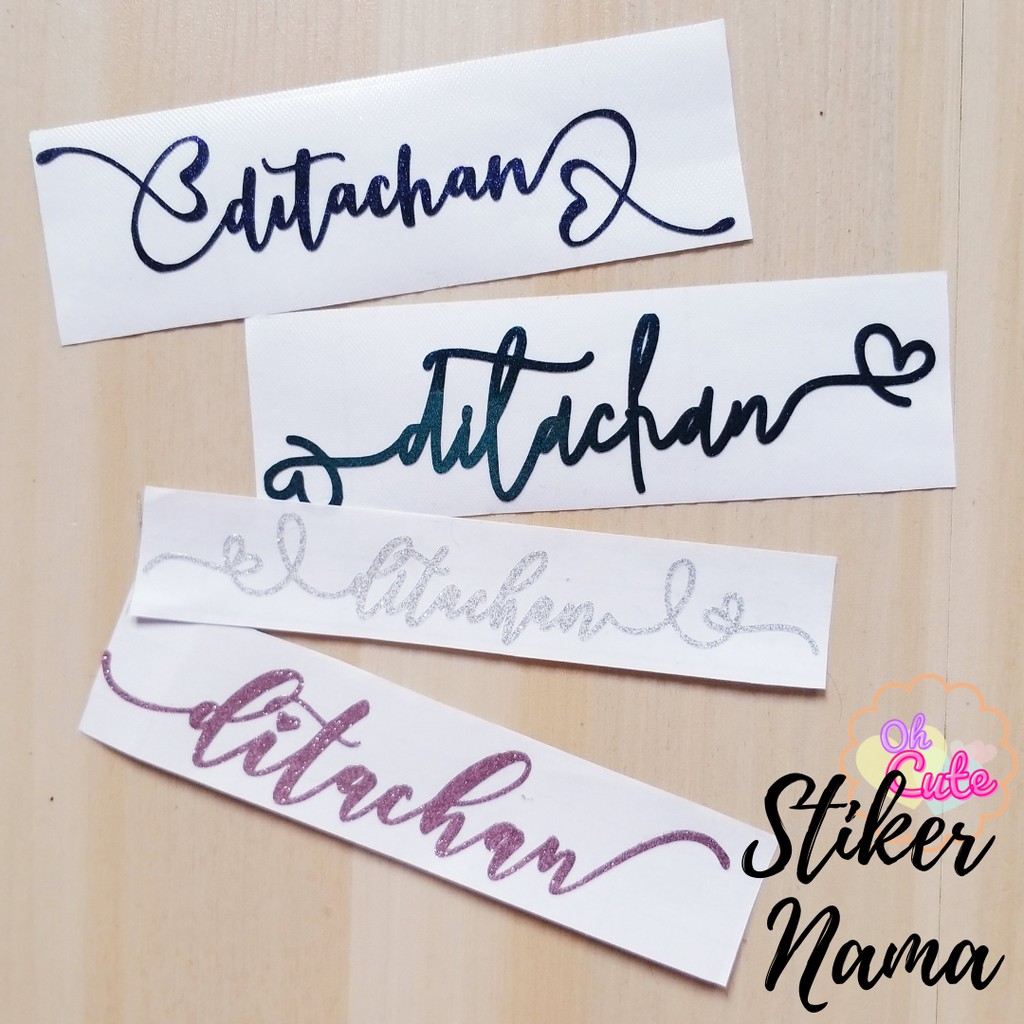 

Custom Stiker Nama