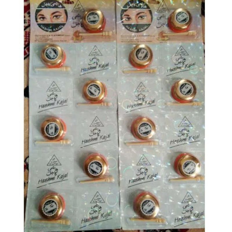 (Ready siap kirim) Celak hashmi mur kajal / Celak Mangkuk/ Celak Bayi/ Celak Alami/celak hashmi kaja