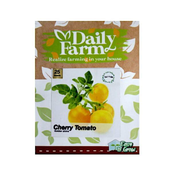 Benih Bibit Tomat Ceri Cherry Tomato Golden Shine Biji Tanaman Sayuran