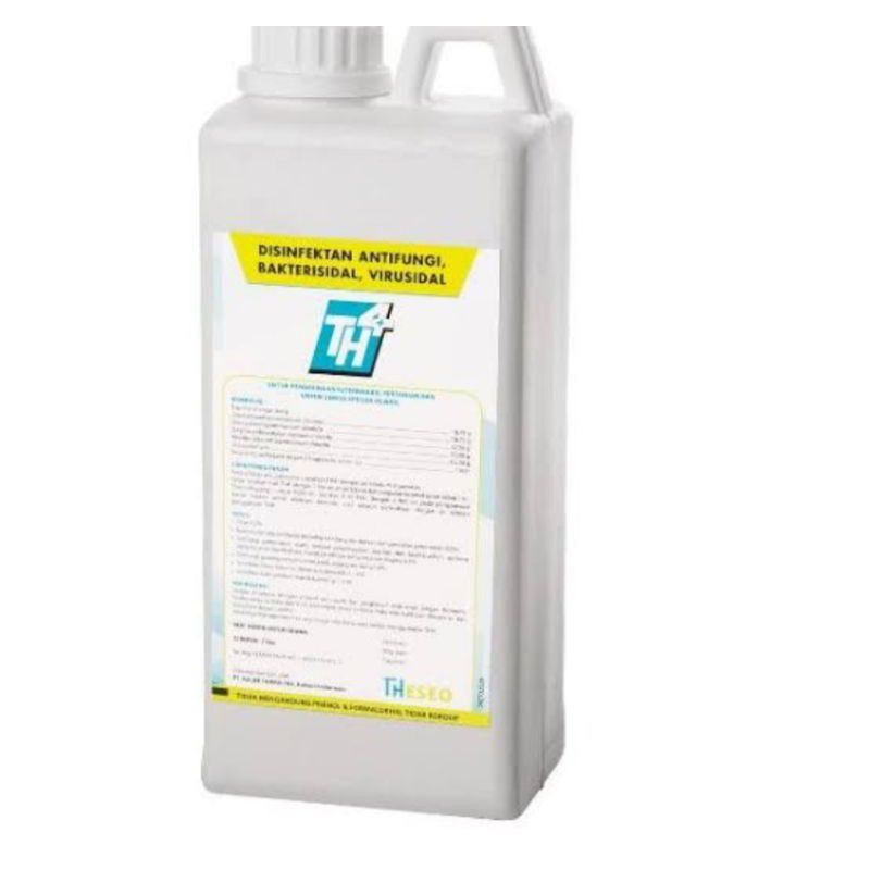 Disenfektan Antifungsi Bakterisida Virusidal TH4 1 Liter / Kemasan Fresh Pack