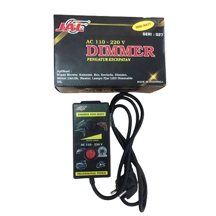 DIMMER PENGATUR KECEPATAN AC 110-220V 5000WATT