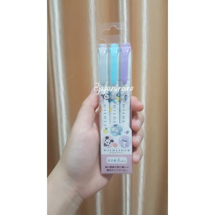 

Zebra Mildliner Karakter Disney Mickey Mouse Donald Duck isi 3