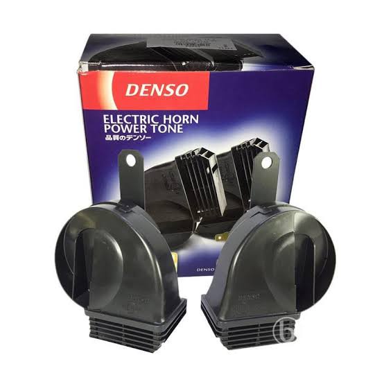 KLAKSON DENSO UNTUK MOTOR &amp; MOBIL MODEL KEONG WATERPROOF ISI 2 PCS