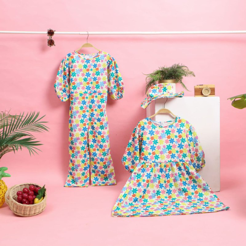 Afsheenastore OOTB 3in1 Dress+Jumpsuit+Bucket