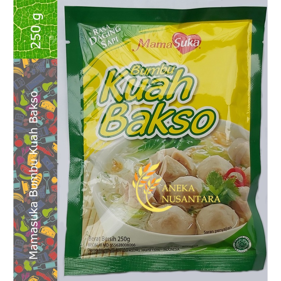 Jual Mamasuka Bumbu Kuah Bakso Bumbu Instant 250 G Shopee Indonesia