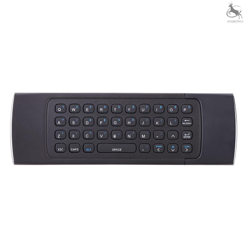 2.4GHz Wireless Air Mouse Mini Keyboard Remote Control With Mic for Smart TV PC