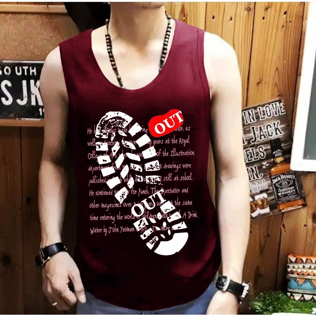 bisa COD / Asgard777 - Singlet OUT / kaos cowok / kaos dalam