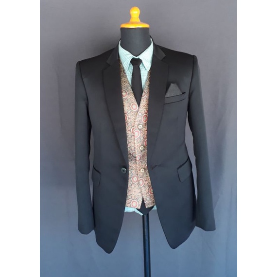 Jas pria formal slimfit model formal