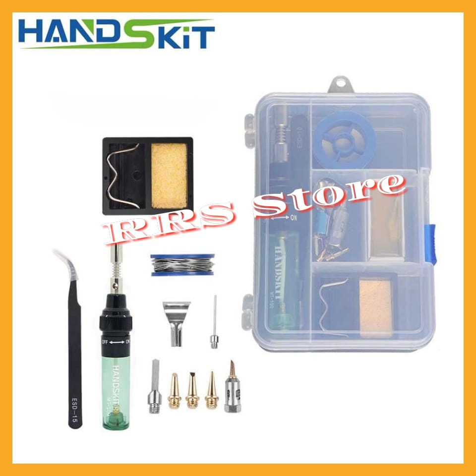 Renmei Solder Gas Butane Portable Iron Pen - MT-100 paket solder multifungsi murah kualitas bagus tidak tau kualitas jika tidak membeli