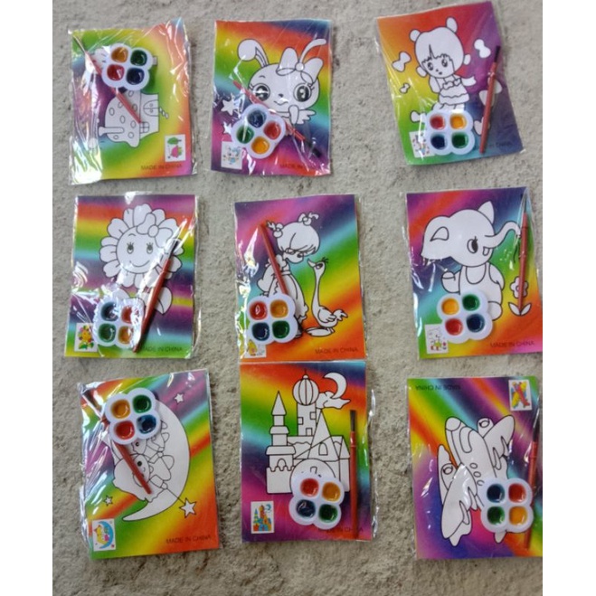 

Mewarnai Cat Air mainan Edukasi Anak magic painting