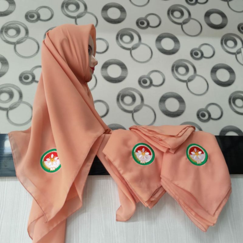 hijab / kerudung /jilbab dwp bordir keren