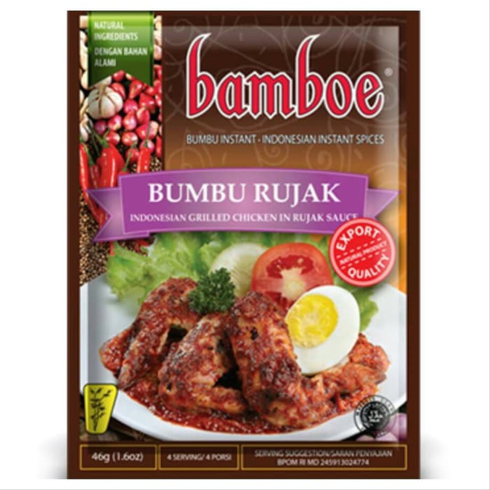 

Bamboe Export Ayam Bakar Bumbu Rujak 46Gr