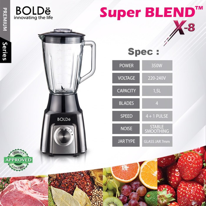 Blender Super BLEND X8 Original BOLDe SNI