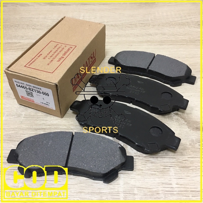 BRAKE PAD GRAND MAX KAMPAS REM DEPAN SET DAIHATSU GRANDMAX LUXIO REM CAKRAM GRAND MAX